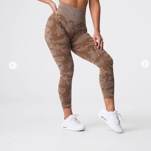 Mocha Camo Seamless leggings
